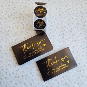 550 pc business card and Stickers